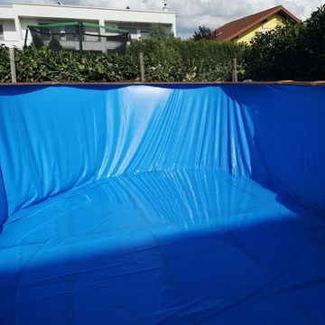 Belső fólia 3,5 x 0,9 m kör alakú 0,25 mm vastag - DELUXE szuper erős