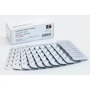 Pótreagens tabletta DPD1 (aktív szabad klór)