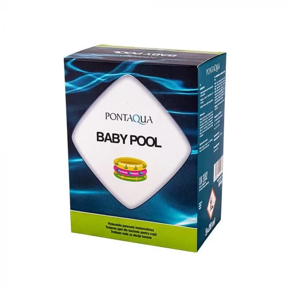 BABY POOL gyerek medencevvíz fertőtlenítő 5 × 20 ml