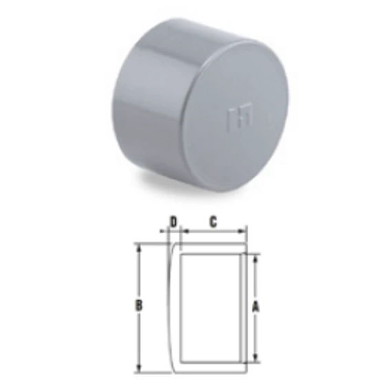 D50 PVC kupak