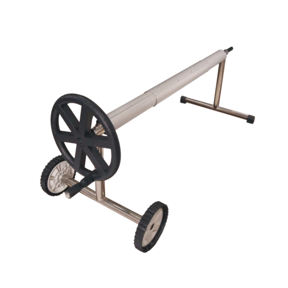 Tekercselő, mobil inox lábbal Ø 82mm, 3,4 - 4,7m-ig