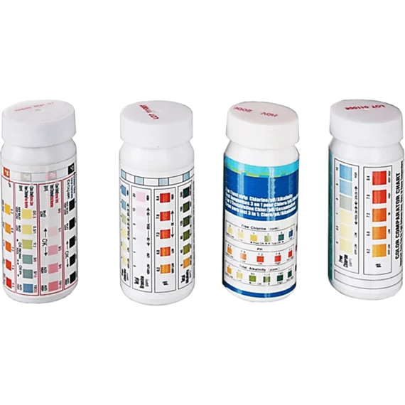 Vízelemző tesztcsíkos pH / Cl / Br - 50db